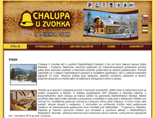 Tablet Screenshot of chalupauzvonka.cz